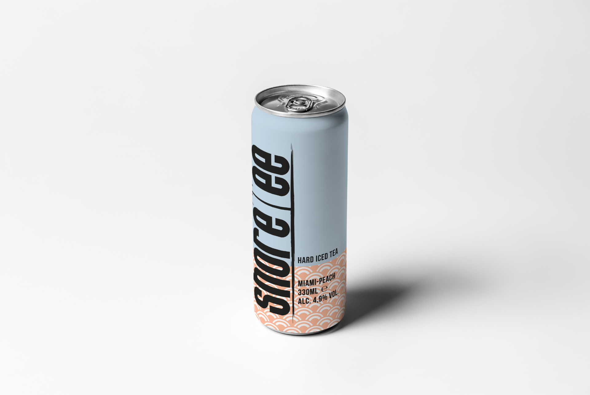 shoretee Miami-Peach Hard Iced Tea can